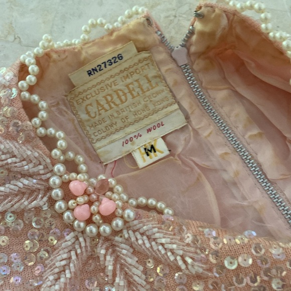 Vintage Going Out Top Beaded Sequin - Picture 4 of 4